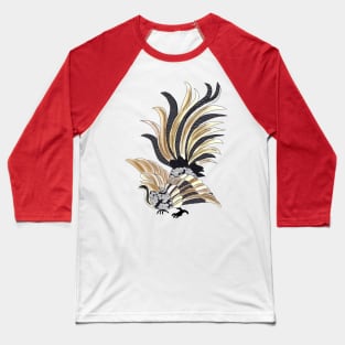 Down Chinese Sangjit Bird Baseball T-Shirt